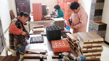 泗洪归仁:家具创业铺就"致富路"